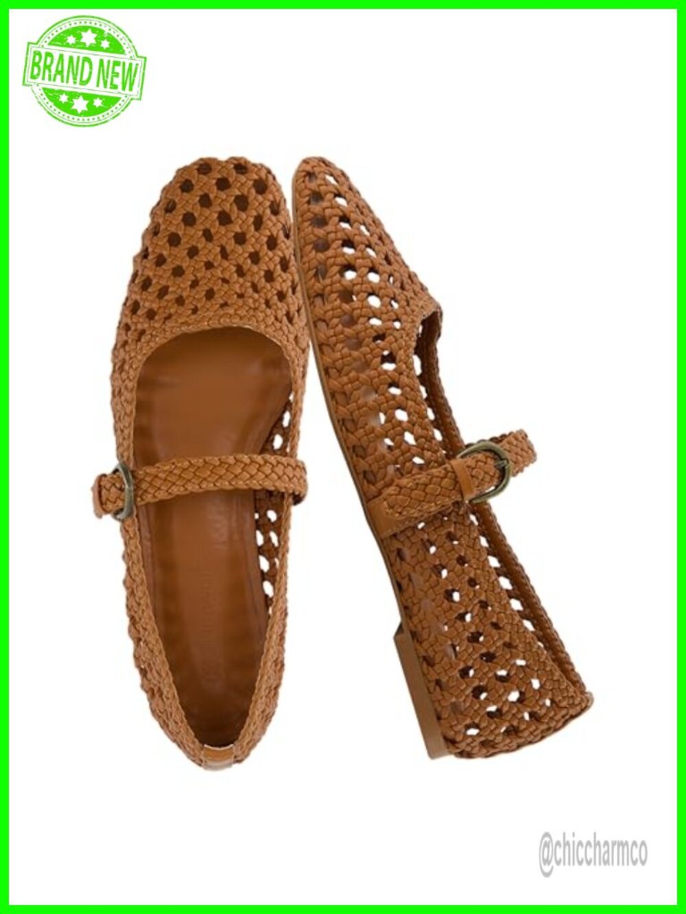 CUSHIONAIRE Weston Hand Woven Mary Jane Flats Women's Comfortable Dressy Ballet